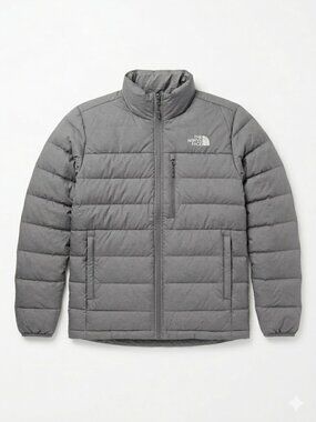 THE NORTH FACE 550 Down Puffer Jacket Grey Men’s Medium M Mint Condition
